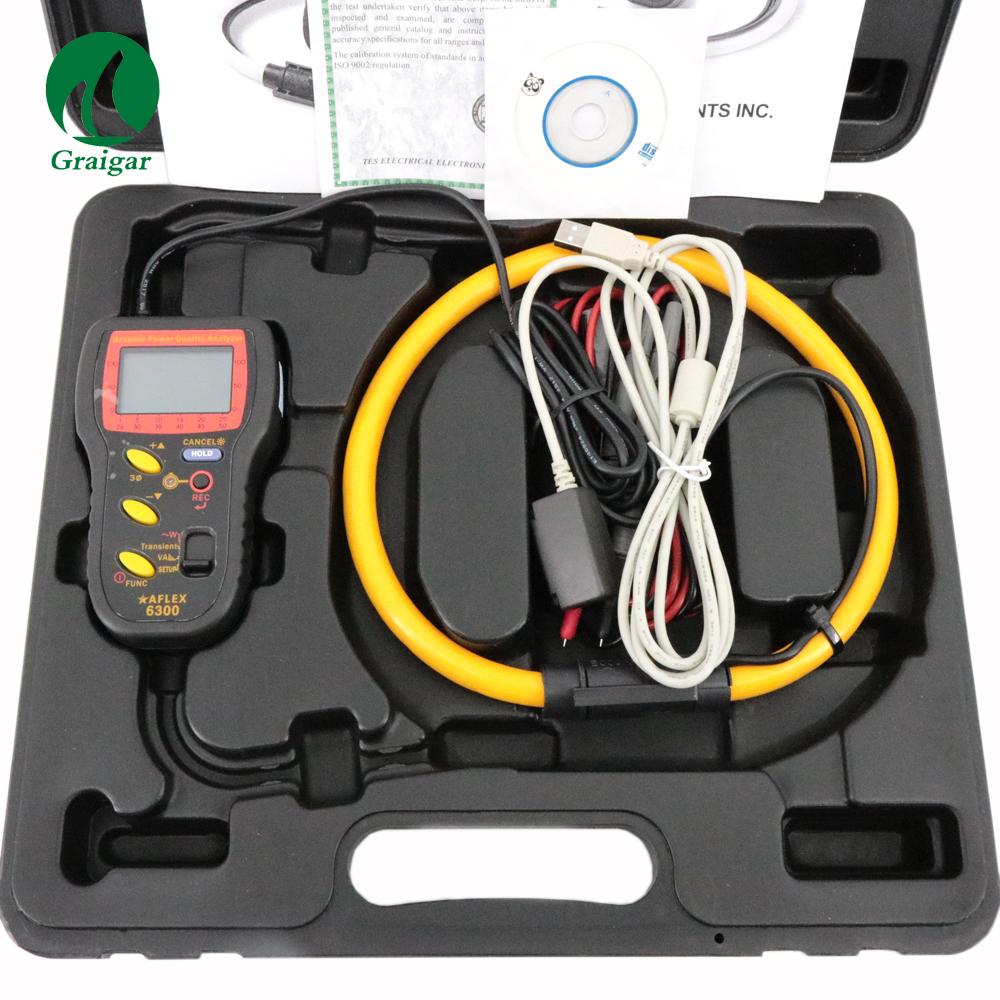 AFLEX-6300 Graphic Power Quality Analyzer/Power Analyzer 5