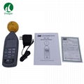 TES-593 EMF Meter Triaxial Data Logger 7