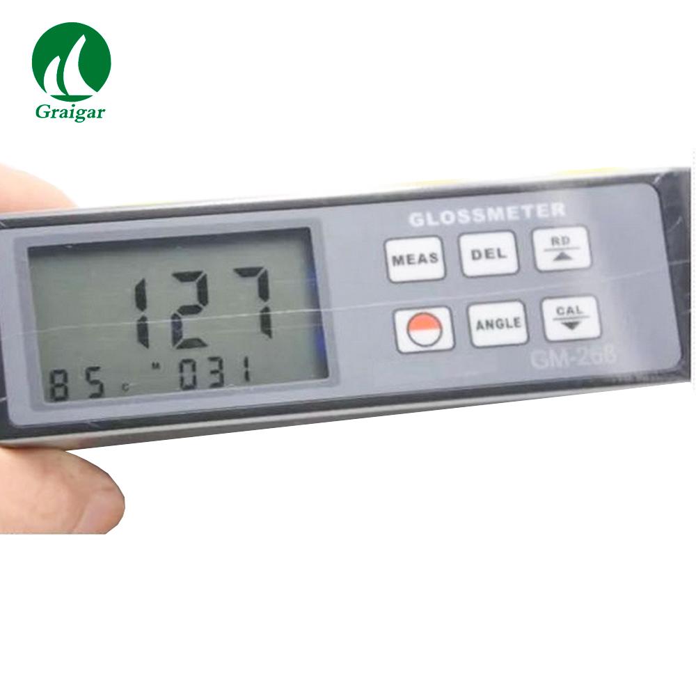 GM268 20 60 85 Degree Digital Glossmeter GM-268 Surface Cleaning Gloss Meter 2