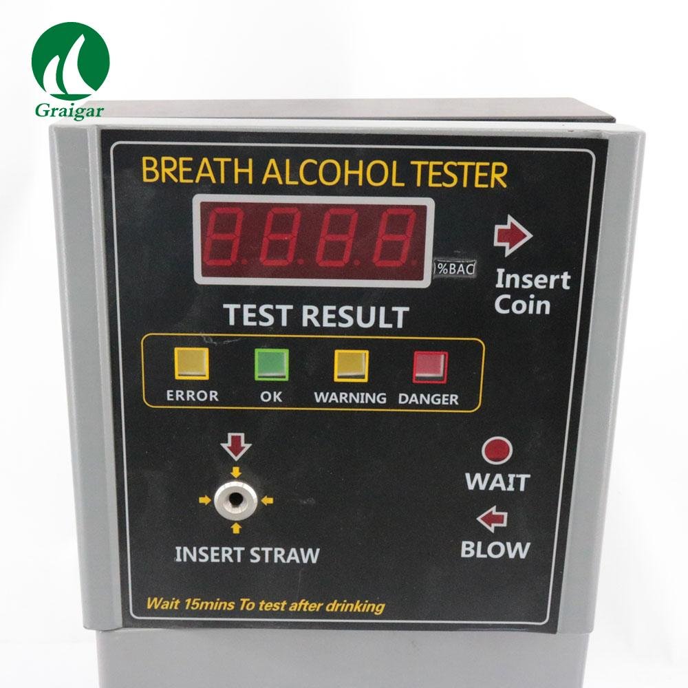 HOT SELLING Coin-operated Breath Alcohol Tester AT319 Breath sampling time about 4
