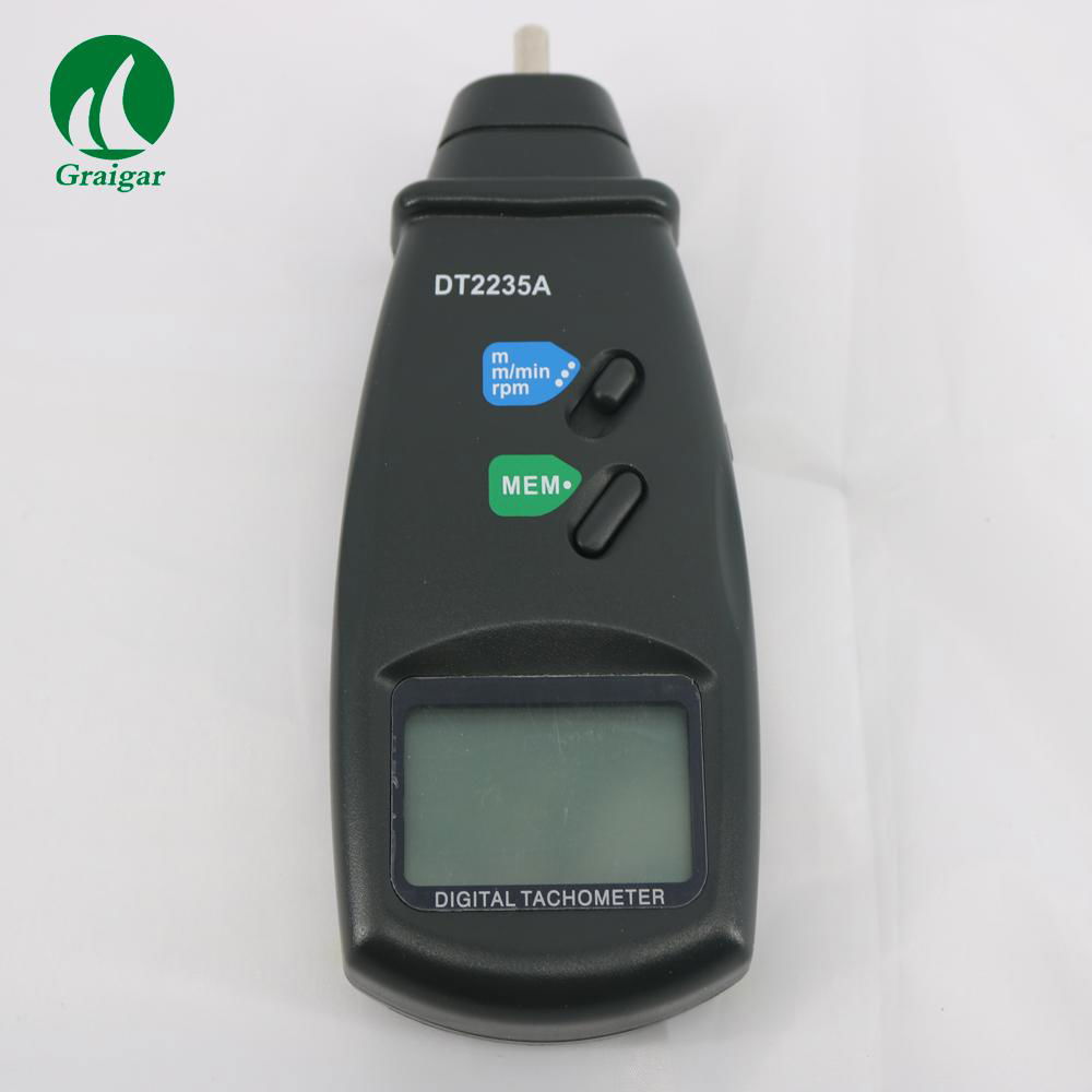 Contact Tachometer Surface Speed Meter DT2235A 2