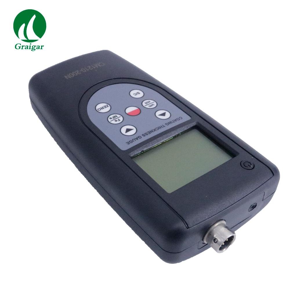 CM-1210-200N Microprocessor Coating Thickness Meter F and NF Probes Testing 2