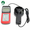 Anemometer Air Flow Speed Temperature Meter AM4836V Temperature Sensor 