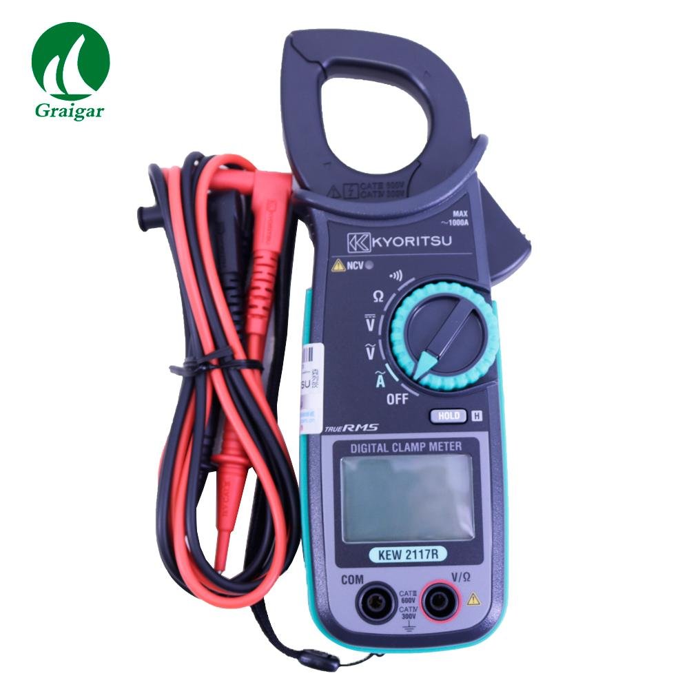 Safe Portable Kyoritsu2117R AC Digital Clamp Meters KEW2117R  2