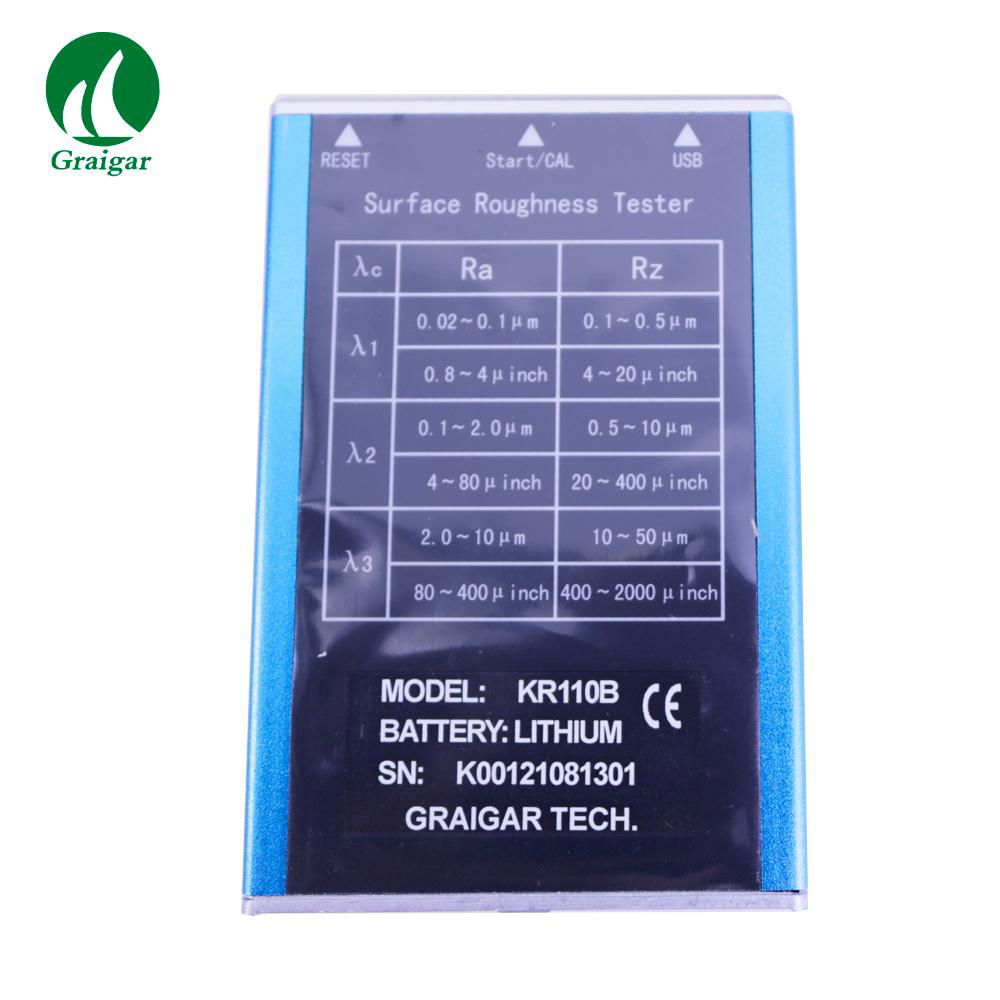 KR110B Surface Roughness Tester Ra, Rz, Rq, Rt 4 testing parameters 2