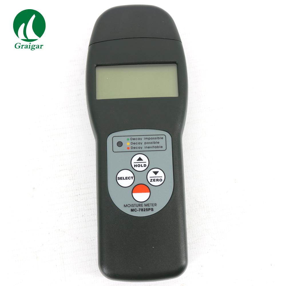 MC-7825PS NEW Grain Moisture Meter & Temperature Wholesale Digital Display LCD  3