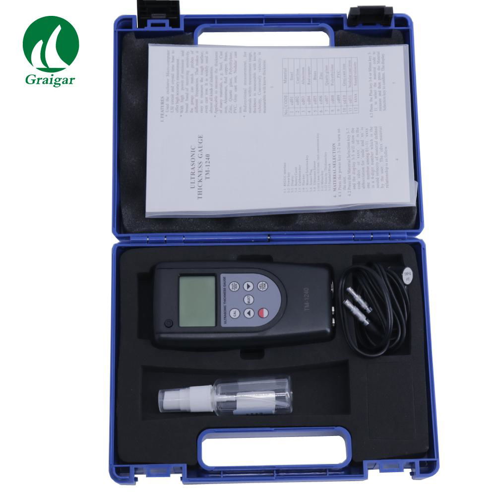 NEW TM-1240 Plate Thickness Meter High Precision Instrument TM1240 3