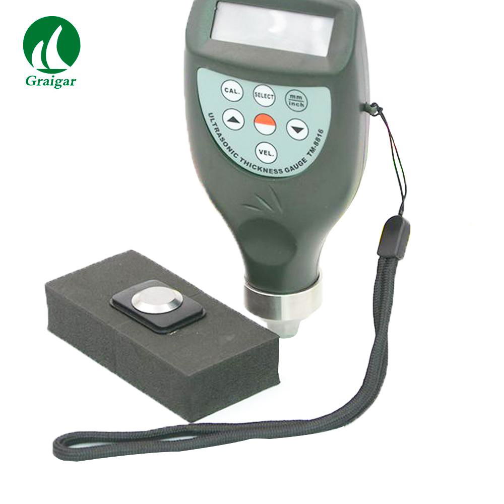 TM-8816 Digital Ultrasonic Thickness Gauge Range (metric/imperial) 1.0-200mm 2