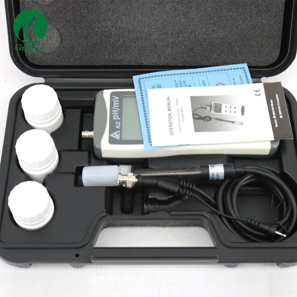 AZ8601 Portable Digital PH mV Temperature Water Quality Meter PH 7
