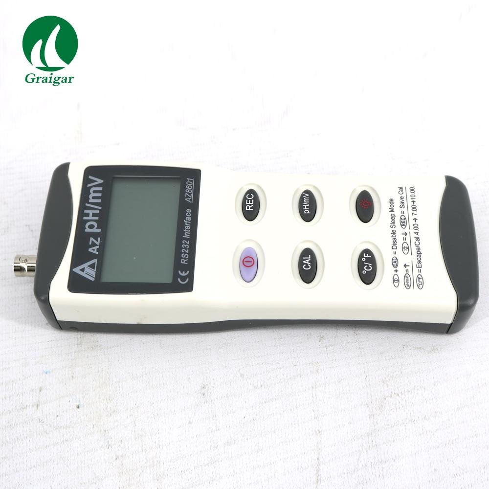 AZ8601 Portable Digital PH mV Temperature Water Quality Meter PH 17