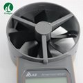 Anemometer AZ8917 Measures air velocity volume temperature humidity Meter  9