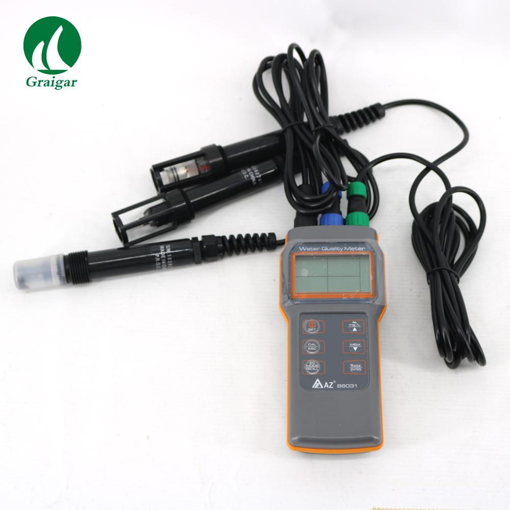 AZ86031 Professional  Water Quality Meter Dissolved Oxygen Tester PH Meter 4