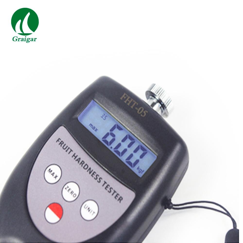 FHT-05 Digital Fruit Hardness Tester FHT05 Handheld Compact Penetrometer  2