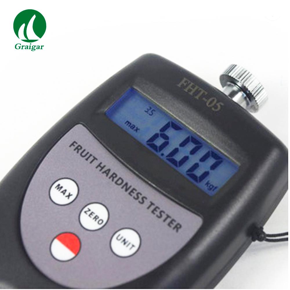 FHT-05 Digital Fruit Hardness Tester FHT05 Handheld Compact Penetrometer  3