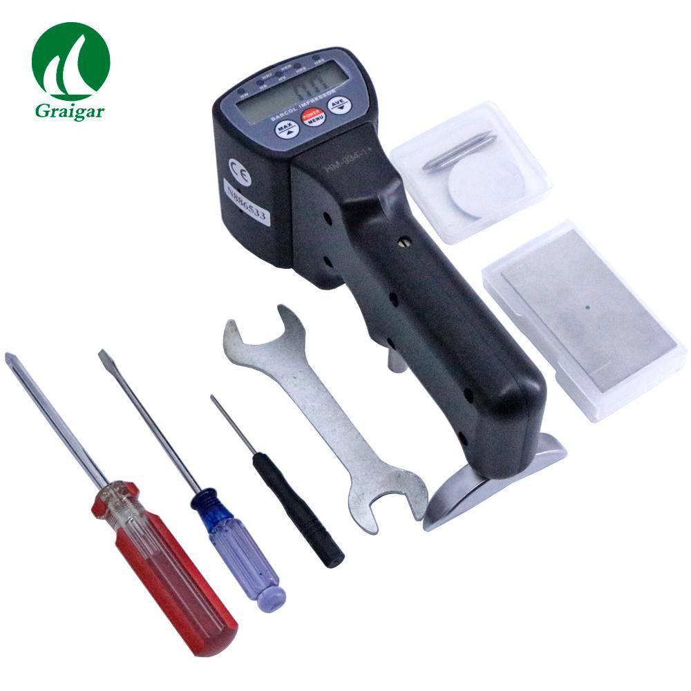 HM-934-1+ Portable Barcol Impressor Aluminum Hardness Tester 4