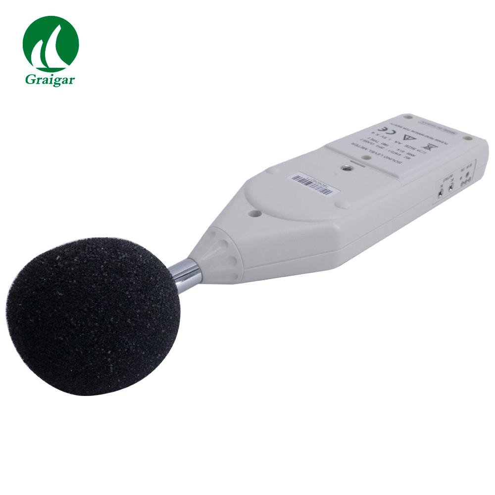 TES-1357 Precision Sound Level Meter Frequency Range 31.5 Hz to 8KHz,30 to 130dB 4
