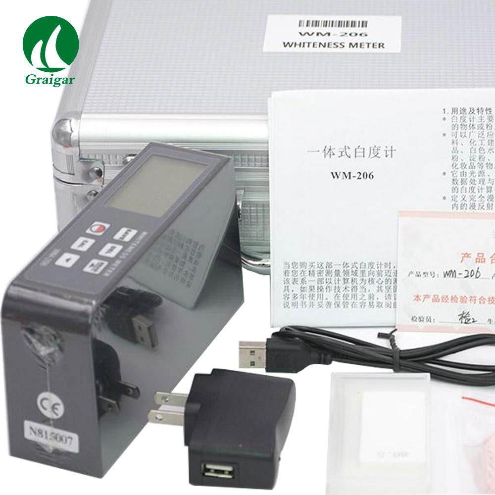 WM-206 Whiteness Meter Whiteness Measurement of Textile Printing 5