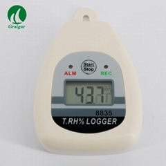 Portable AZ8835 Humidity Data Logger Temperature Recorder Digital LCD Display