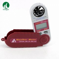 AZ8910 Air Meter Pocket Barometric Anemometer Air Flow Humidity Meter