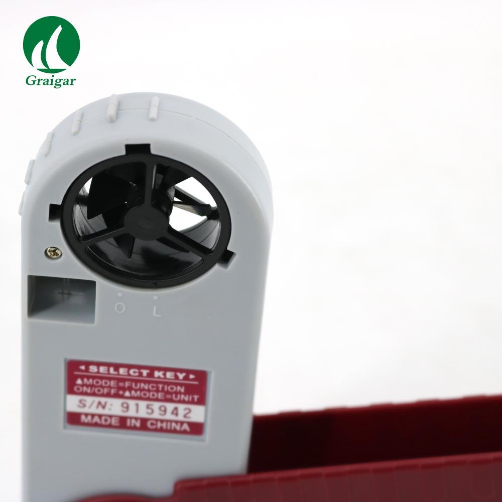 AZ8910 Air Meter Pocket Barometric Anemometer Air Flow Humidity Meter 2
