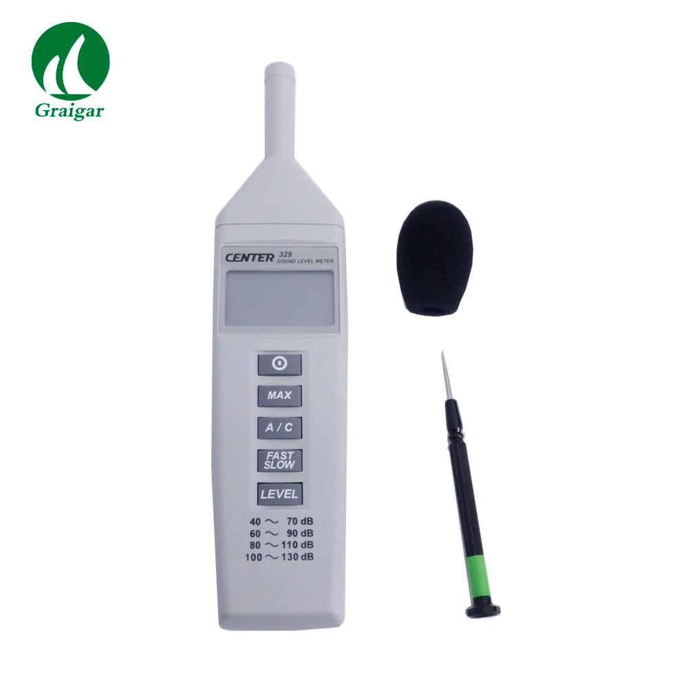 CENTER-329 Mini Sound Level Meter Noise Tester Level Range 40~130dB CENTER329 4