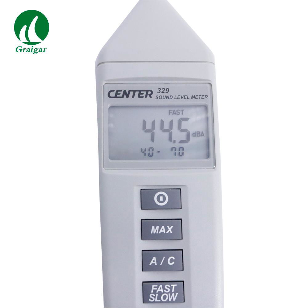 CENTER-329 Mini Sound Level Meter Noise Tester Level Range 40~130dB CENTER329