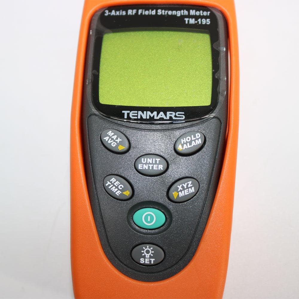 Tenmars EMF Tester TM-195 3-AXIS RF Radiation ElectroSmog Power Meter  TM195  1