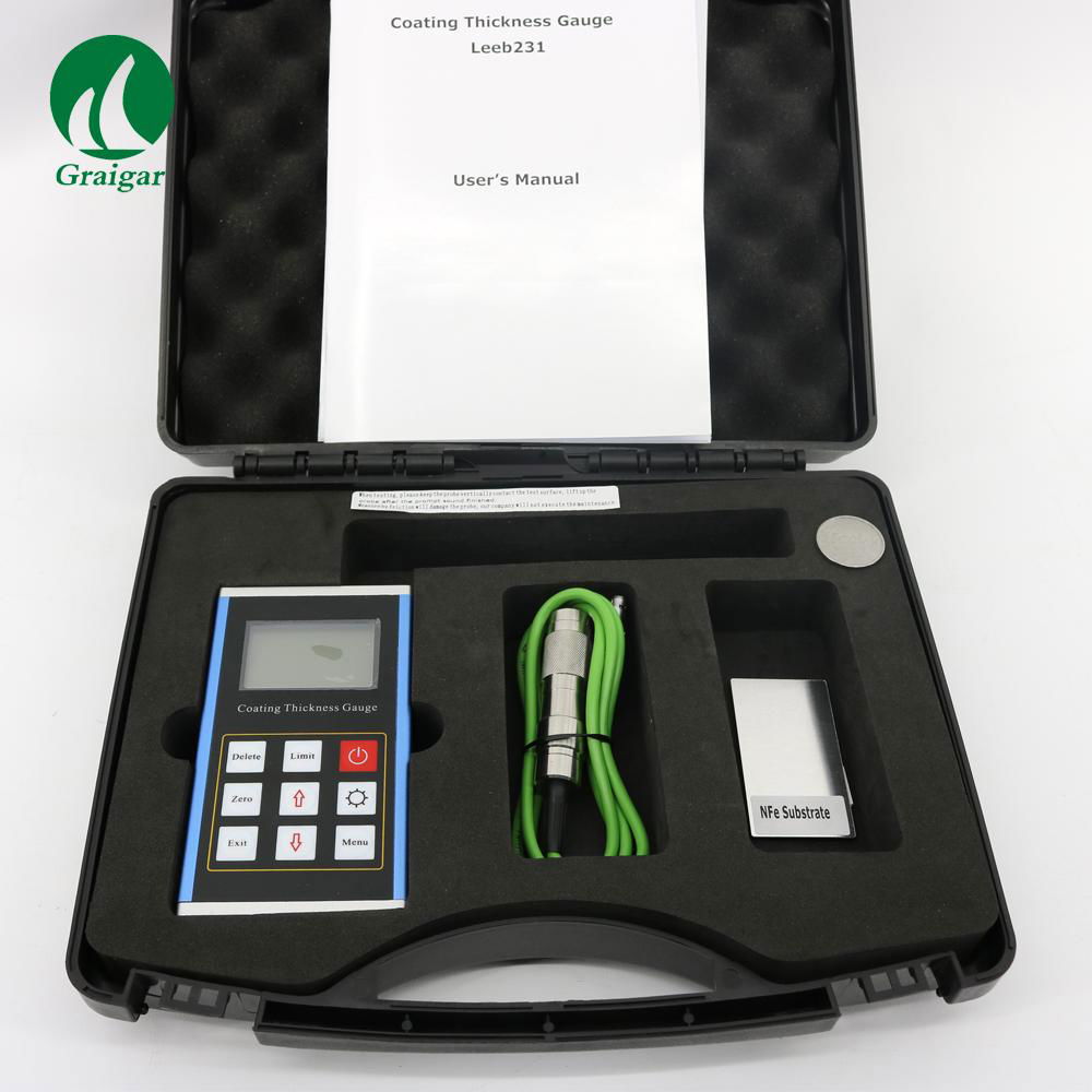 High Precision Eddy Current Coating Thickness Gauge Leeb231 4