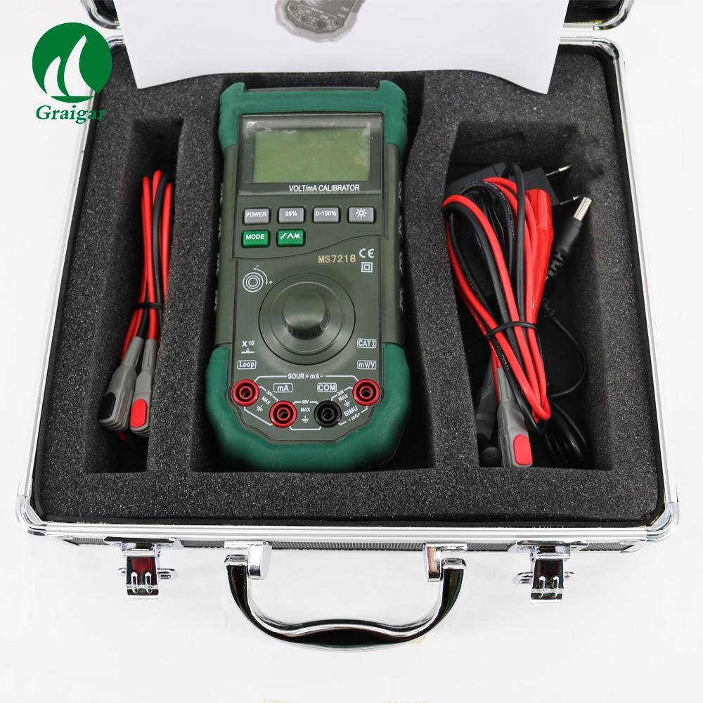 MS7218 High Precision Voltage and Current Process Calibrator  5