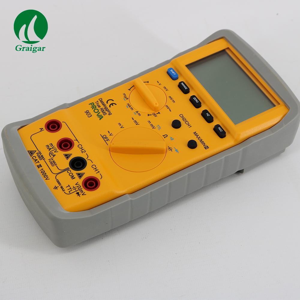 PROVA-903 Portable 2 Channels Digital MultiMeter Linear Scan 400times PROVA903 3