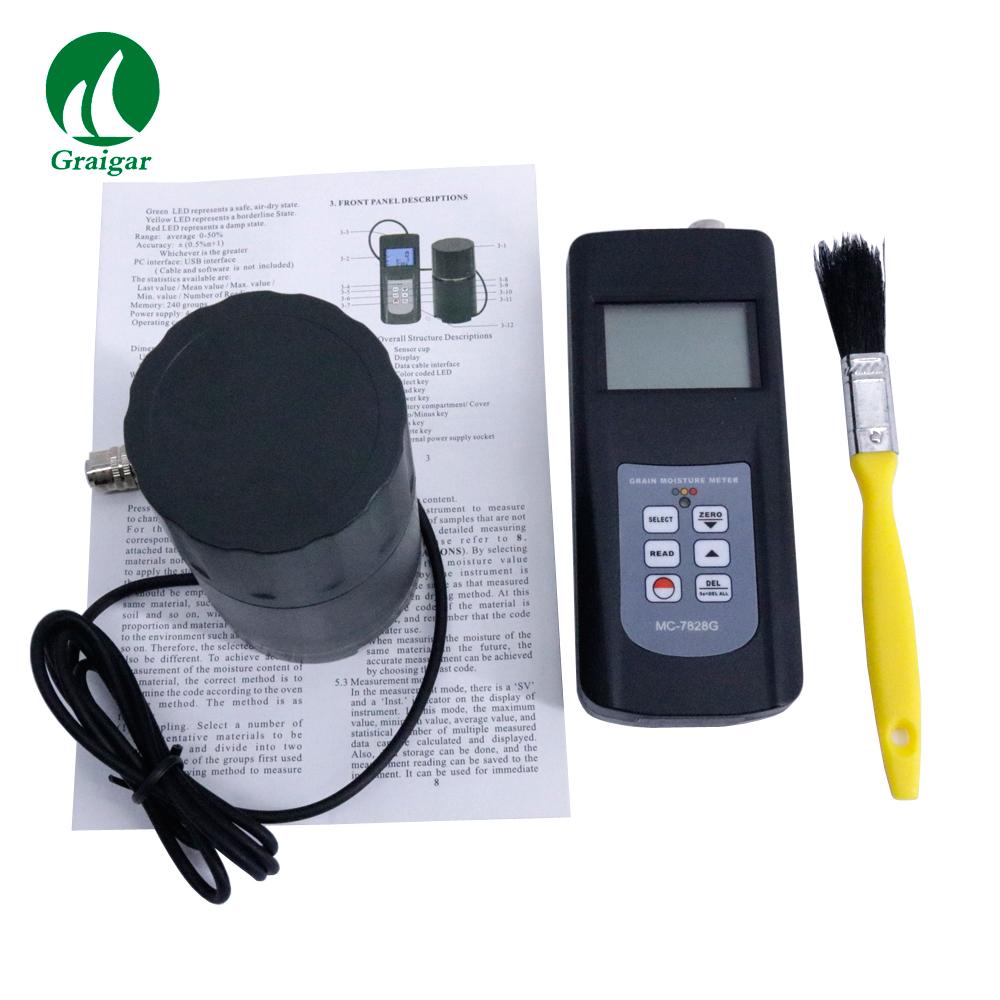 Grain Moisture Meter MC-7828G Cup type Digital Moisture Tester MC7828G 4