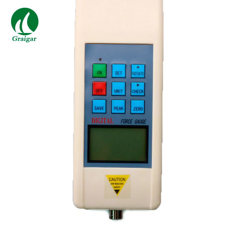 HF-2K High Precision Digital Push Pull Force Gauge Showing Test Direction HF2000 2