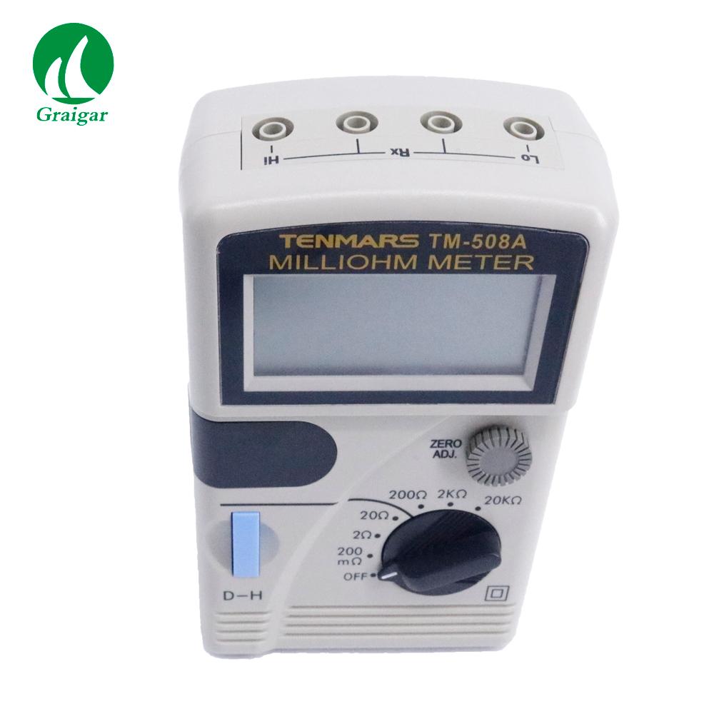 tenmars TM-508A High Sensitive Digital Resistance Meter Milliohm Meter TM508A