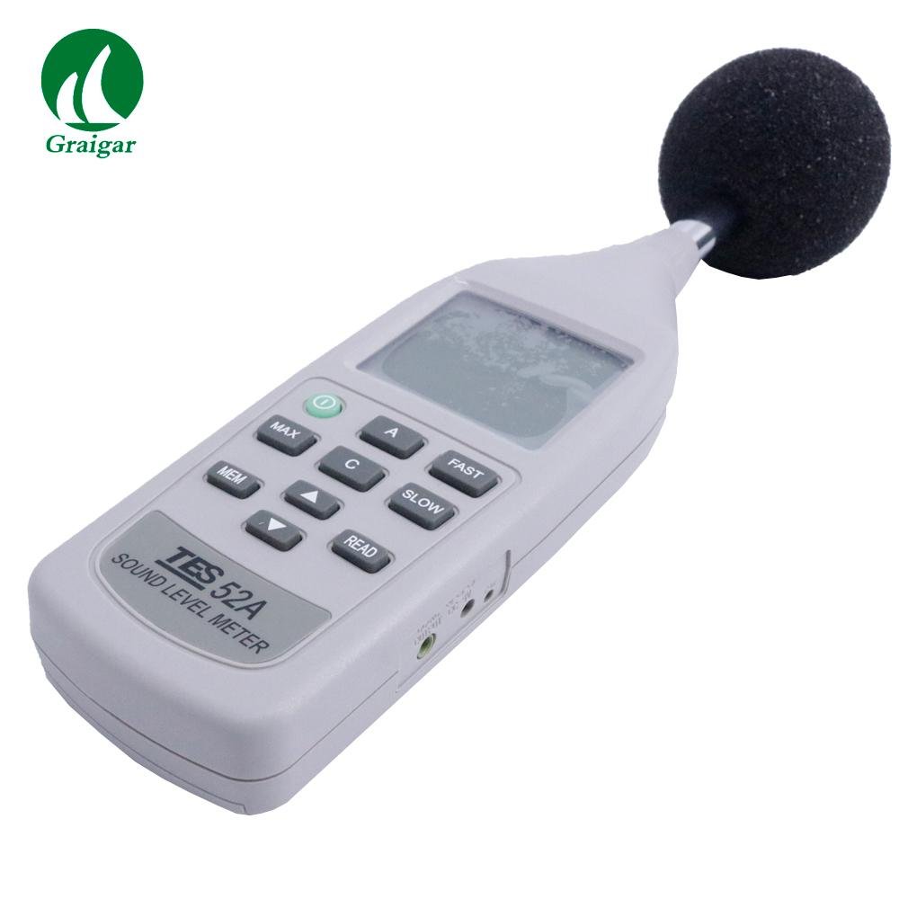 TES-52A Portable Digital Sound Level Meter TES52A 4