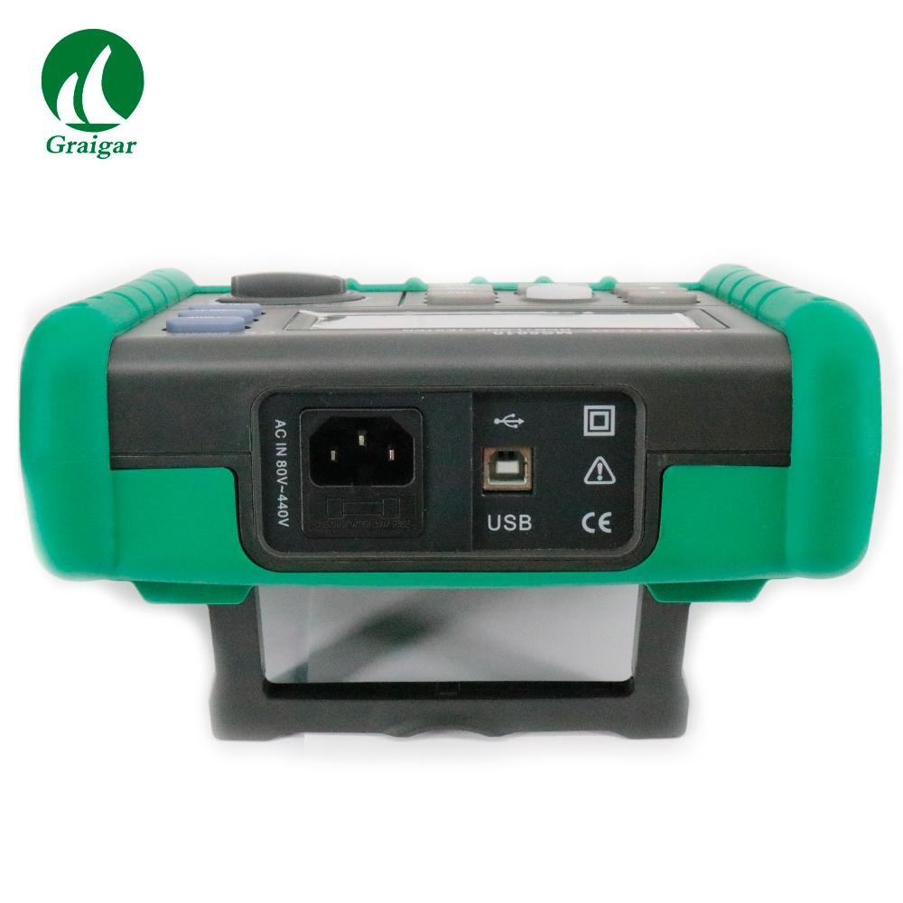 Portable Loop Resistance Tester Electric Leakage Detector MS5910 440V AC  4