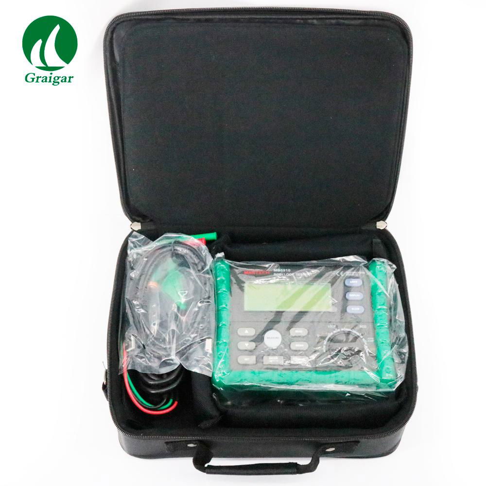 Portable Loop Resistance Tester Electric Leakage Detector MS5910 440V AC  5