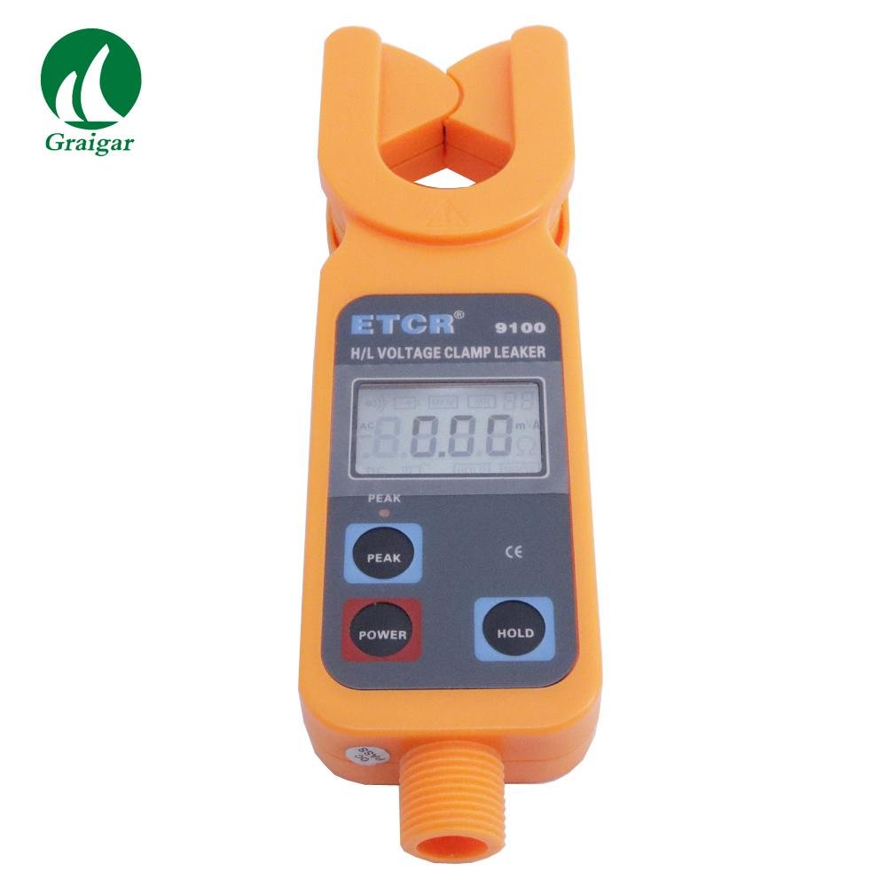 ETCR9100 Portable High /low Voltage Clamp Current Leaker  3