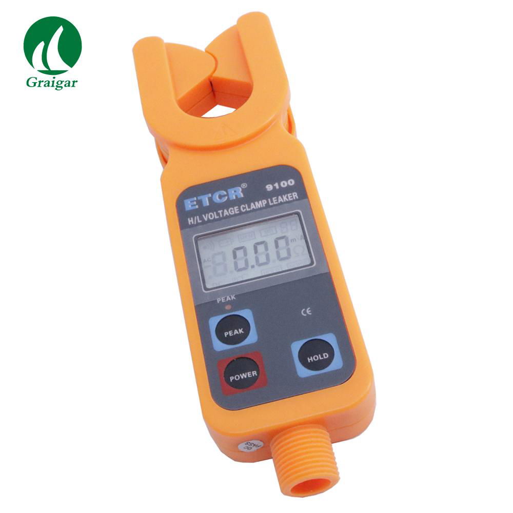 ETCR9100 Portable High /low Voltage Clamp Current Leaker  5