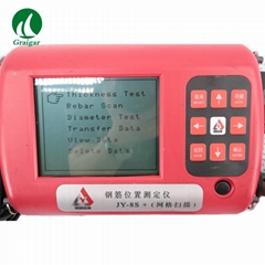 Upgrated JY-8S+ Digital Concrete Rebar Locator Scanner Covermeter JY8S+