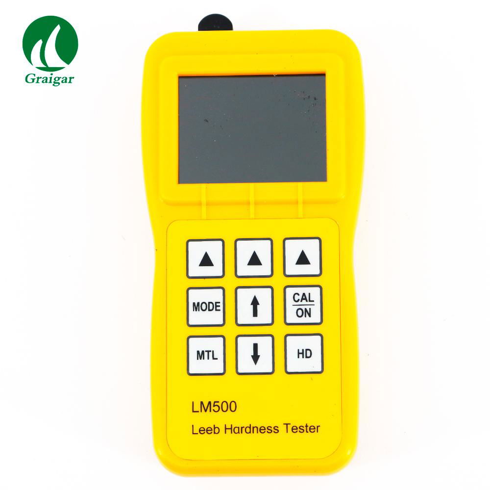 Portable durometer Leeb Meter Metal Hardness Tester LM500 with Color TFT Screen