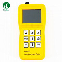 Portable durometer Leeb Meter Metal Hardness Tester LM500 with Color TFT Screen