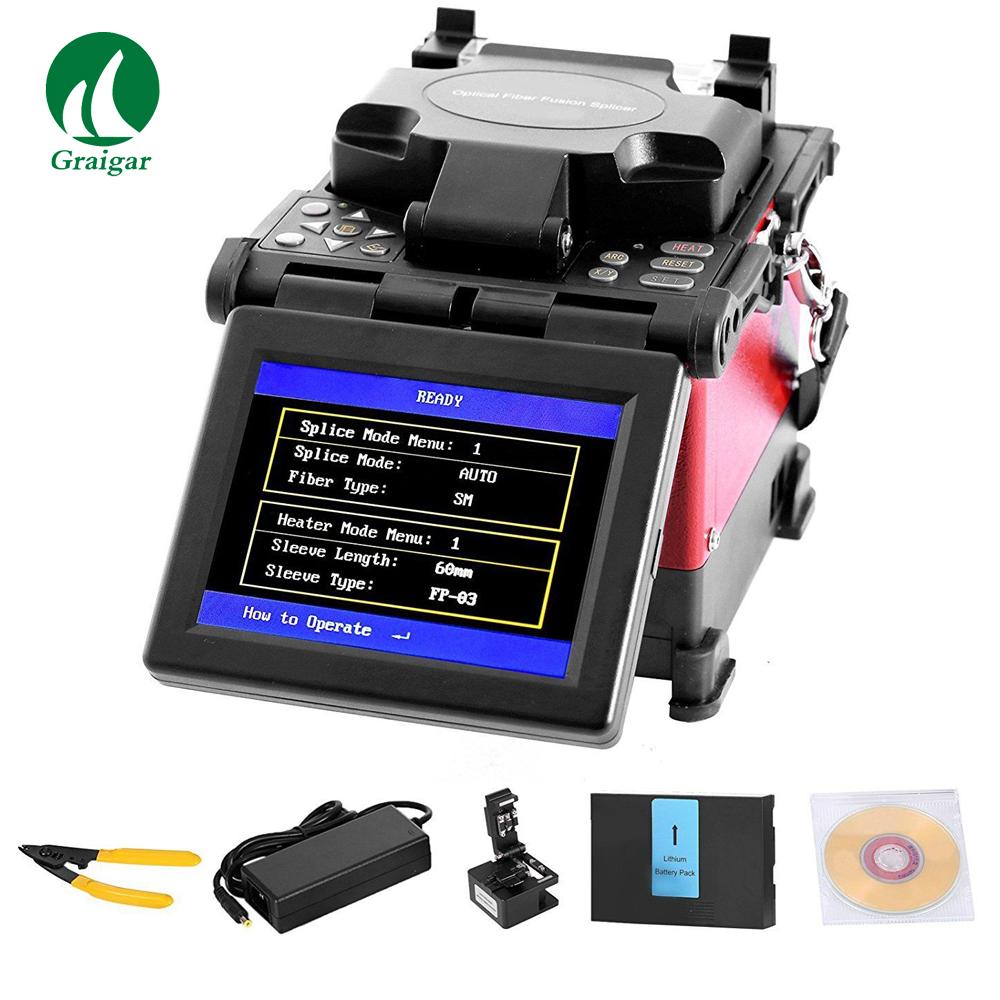 JW4108S Intelligent Optical Fiber Fusion Splicer Cable Splicing Machine 4