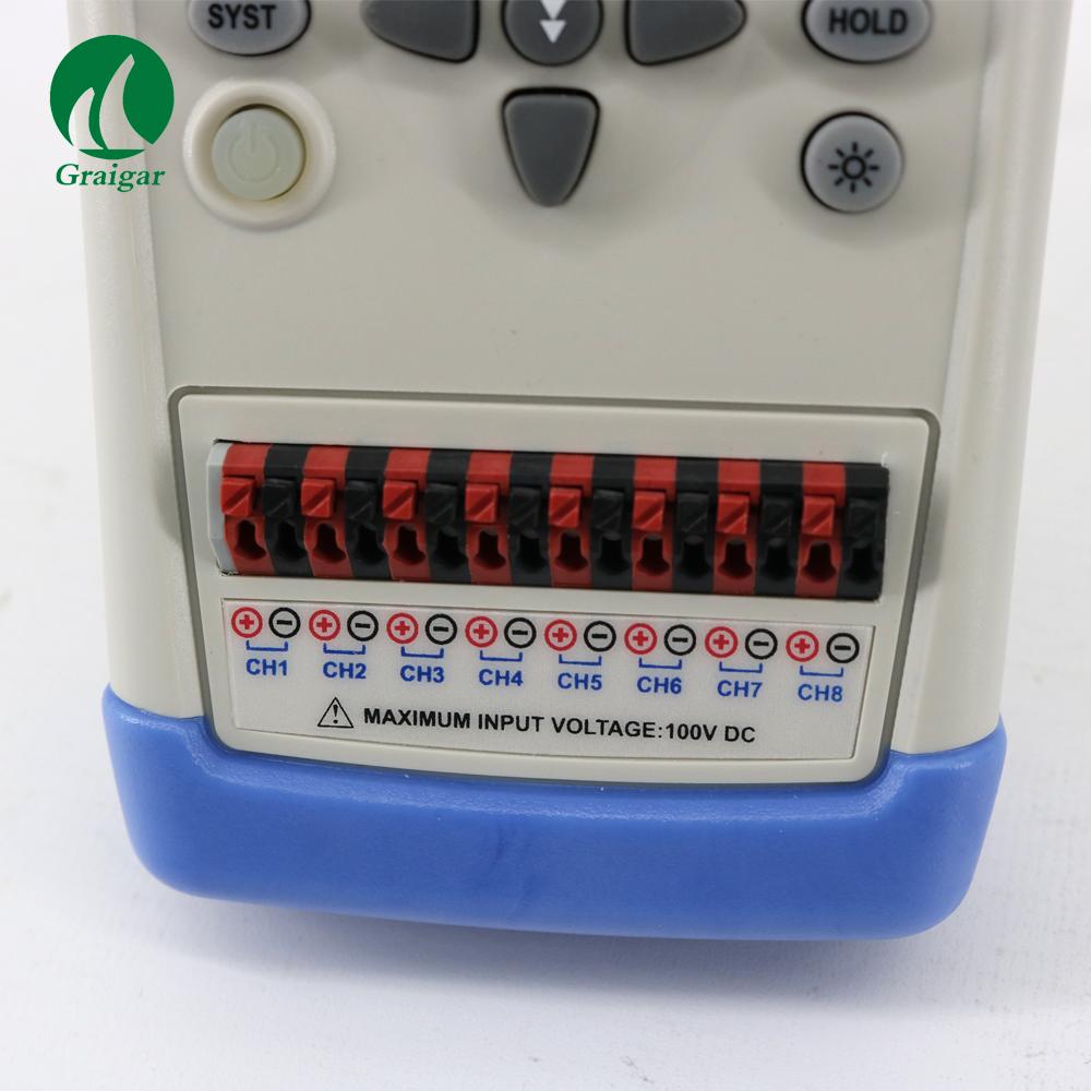  Multi-Channel Temperature Meter AT4208  ARM micro processor 5