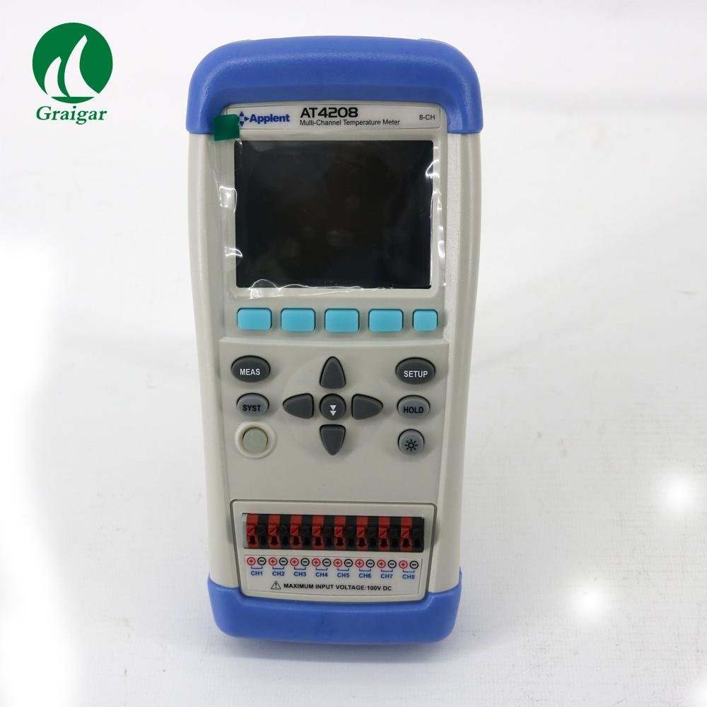  Multi-Channel Temperature Meter AT4208  ARM micro processor 9