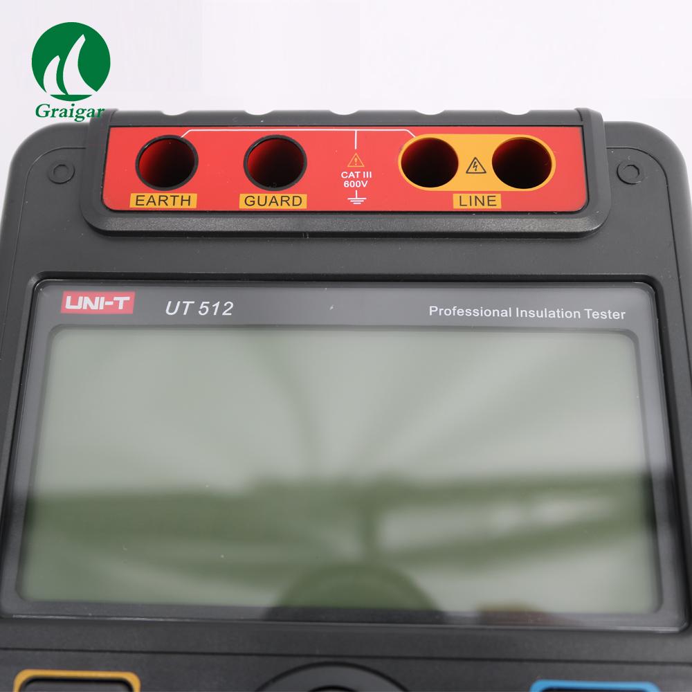 UNI-T UT512 insulation resistance tester digital megohmmeter AC DC voltmeter 2