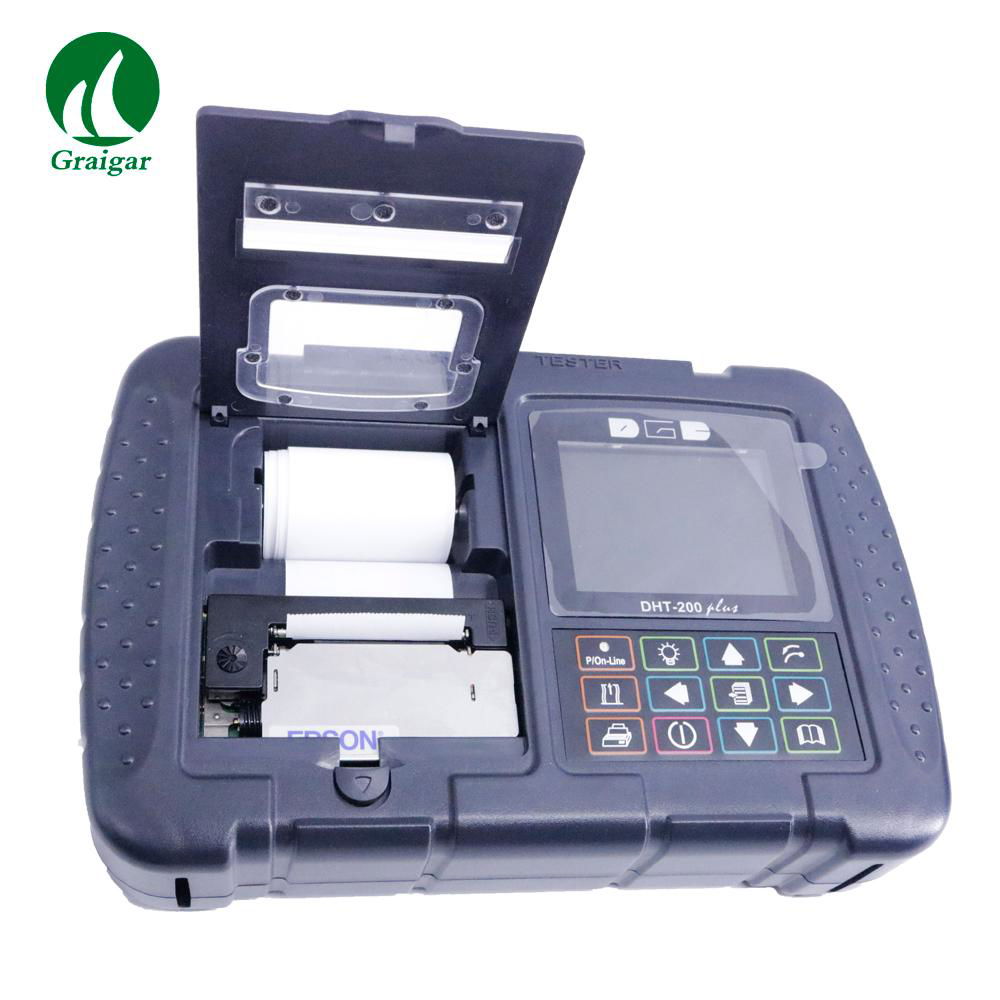 Hardness Tester DHT-200plus Durometer Color LCD Display Built In Mini-Printer 