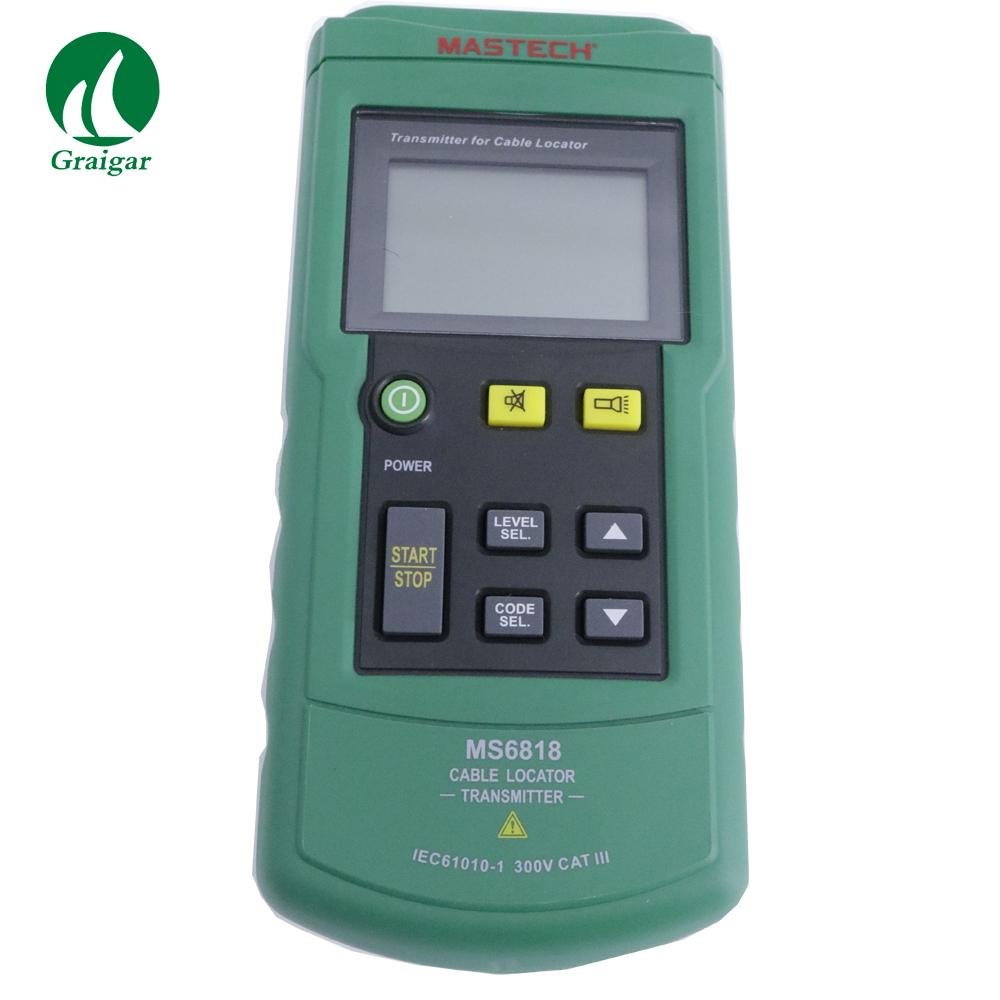 Mastech MS6818 Portable Professional Wire Cable Tracker Metal Pipe Locator 1