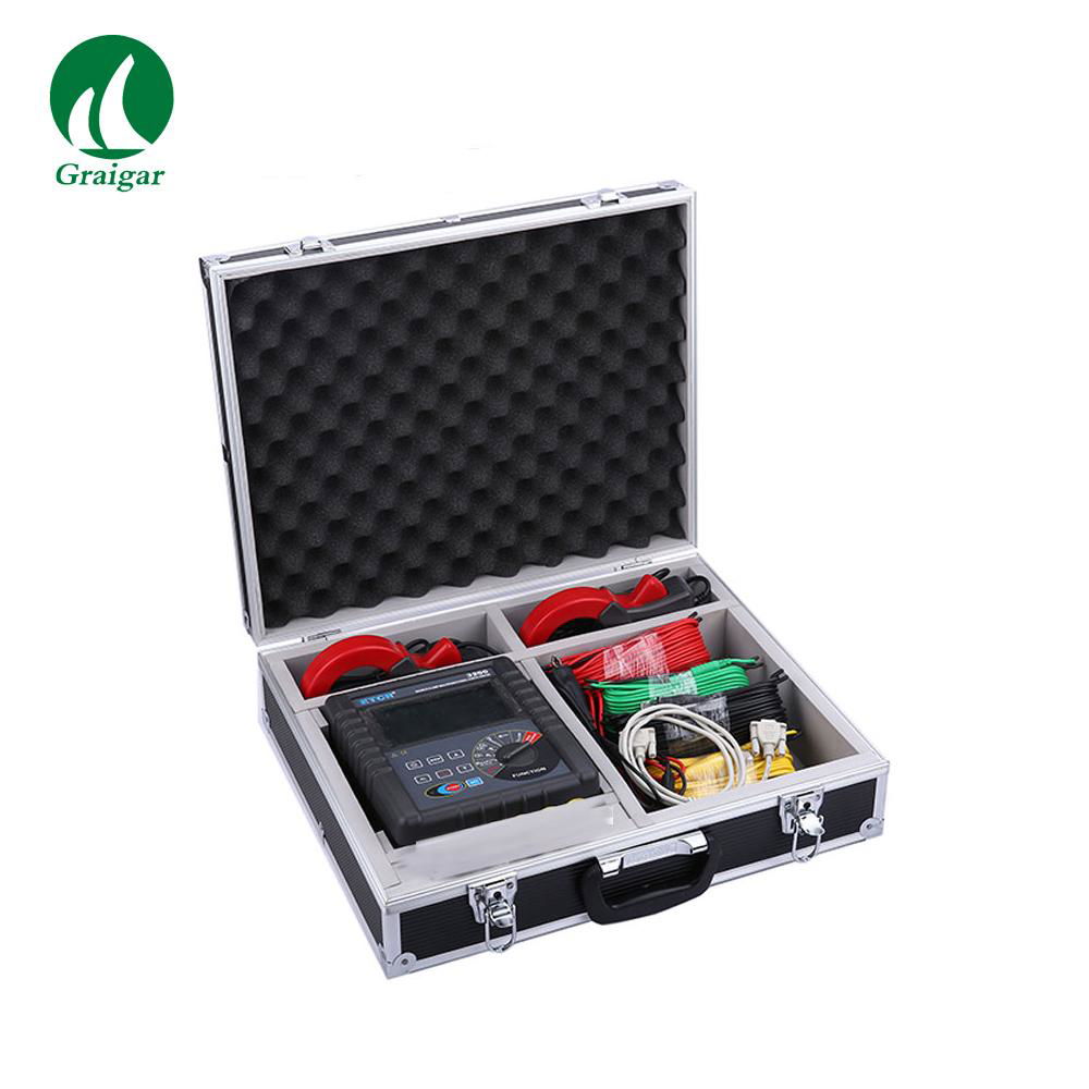 ETCR3200 Double Clamp Grounding Resistance Tester Design For Earth Resistance 4