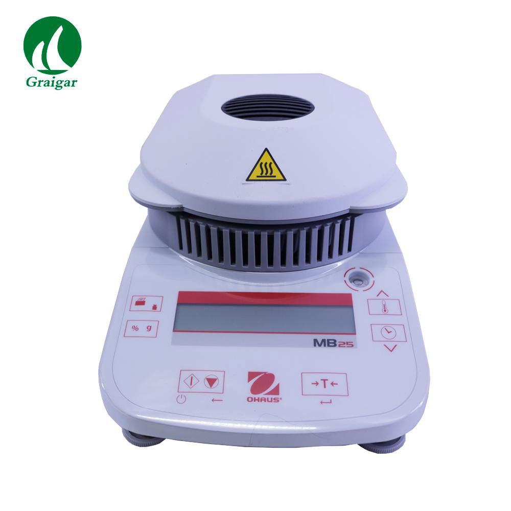  Grain Moisture Analyzer MB25 Moisture Meter Readability Of 0.005g  2