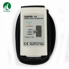 Sound Level Calibrator  Sound Level Meter CENTER-326 periodical check CENTER326